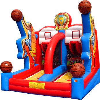 Rent inflatable basketball game in Maine and New Hampshire